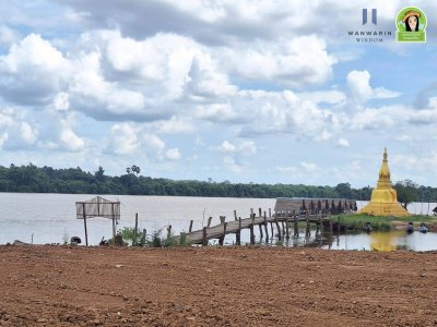 ที่ดินเปล่า ทำเลดี วิวสวยมาก โซนกุดลาด ติดริมแม่น้ำสะพัง