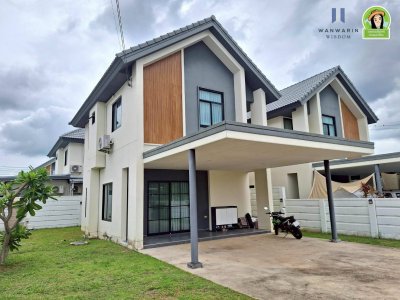 บ้านเดี่ยว 2 ชั้น ในโครงการสารินโนว่าขามใหญ่ ทำเลดี เดินทางง่าย