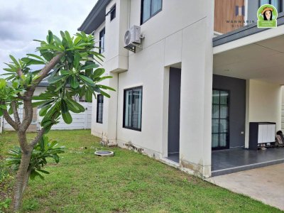 บ้านเดี่ยว 2 ชั้น ในโครงการสารินโนว่าขามใหญ่ ทำเลดี เดินทางง่าย