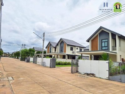 บ้านเดี่ยว 2 ชั้น ในโครงการสารินโนว่าขามใหญ่ ทำเลดี เดินทางง่าย