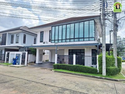 บ้านเดี่ยว 2 ชั้น หลังหัวมุม ในโครงการอนันตราเลคไซด์ ดอนแค-ขามใหญ่