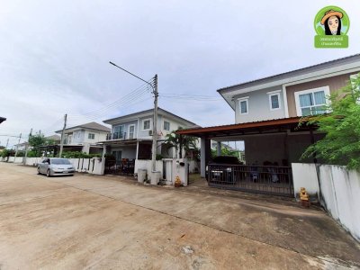 บ้านเดี่ยว 2 ชั้น หลังมุมในโครงการสารินลิฟวิ่งขามใหญ่