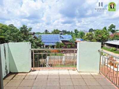 บ้านเดี่ยว 2 ชั้น พร้อมที่ดินเปล่า ทำเลดี ใกล้สนามบินอุบลฯ