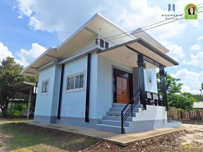 บ้านเดี่ยวชั้นครึ่งยกพื้นสูง รีโนเวทใหม่สไตล์โมเดิร์น ทำเลดี ติดถนนซอยห้วยคุ้ม