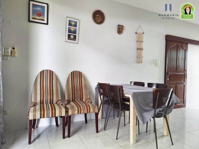 บ้านเดี่ยวชั้นเดียวยกสูง พร้อมอาคารรับรอง เนื้อที่เยอะ หน้ากว้าง ร่มรื่นมาก บรรยากาศดีมีความเป็นส่วนตัว