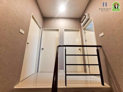 ทาวน์โฮม 2 ชั้นหลังหัวมุมในโครงการศุภาลัยเบลล่า ขามใหญ่