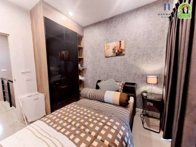 ทาวน์โฮม 2 ชั้นหลังหัวมุมในโครงการศุภาลัยเบลล่า ขามใหญ่