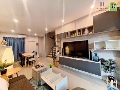 ทาวน์โฮม 2 ชั้นหลังหัวมุมในโครงการศุภาลัยเบลล่า ขามใหญ่