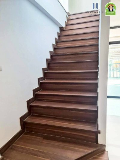 ทาวน์โฮม 2 ชั้น 1 คูหาริม ในโครงการบ้านภัคภิรมย์ 2 (บ้านก้านเหลือง) ต.ขามใหญ่