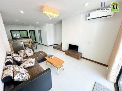 ทาวน์โฮม 2 ชั้น 1 คูหากลาง ในโครงการบ้านภัคภิรมย์ 2 (บ้านก้านเหลือง) ต.ขามใหญ่