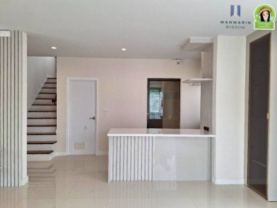 บ้านเดี่ยว 2 ชั้น หลังมุมเนื้อที่เยอะ ในโครงการระดับพรีเมี่ยม THE RIVER ARK