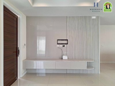 บ้านเดี่ยว 2 ชั้น หลังมุมเนื้อที่เยอะ ในโครงการระดับพรีเมี่ยม THE RIVER ARK