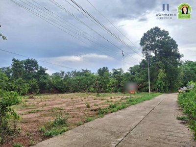 ที่ดินเปล่าในหมู่บ้านคำเจริญ อ.วารินฯ