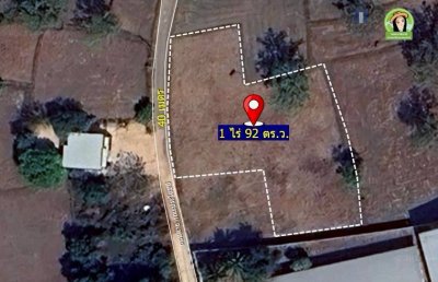 ที่ดินเปล่า ใกล้ รร.บ้านค้อ-กุดลาด เพียง 800 ม.