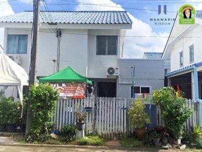 บ้าน 2 ชั้น ในโครงการบ้านเอื้ออาทรดอนกลาง หลังโตโยต้าดีเยี่ยม