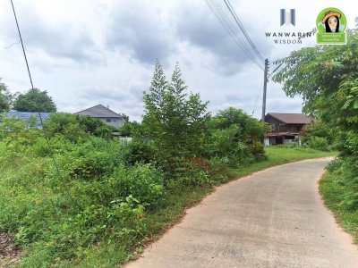 ที่ดินเปล่า ติดถนนทุ่งขาม-ทุ่งหลวง ใกล้ตลาดขามใหญ่เพียง 400 เมตร