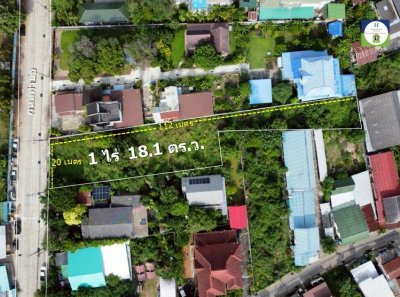 ที่ดินเปล่า ทำเลดี ในซอยถนนท่าบ่อ ต.แจระแม