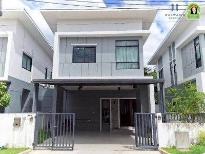 บ้านสองชั้น ในโครงการอรุณโฮม โนนหงษ์ทอง