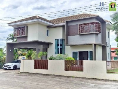 บ้านเดี่ยว 2 ชั้น หลังใหญ่ ในโครงการบ้านพิชชา