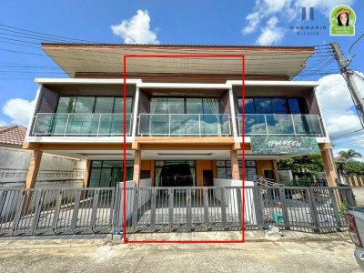 ทาวน์โฮม 2 ชั้น 1 คูหากลาง ในโครงการบ้านภัคภิรมย์ 2 (บ้านก้านเหลือง) ต.ขามใหญ่