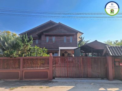 บ้านเดี่ยว 2 ชั้น สไตล์เรือนไทย หลังโรงพยาบาลวารินชำราบ