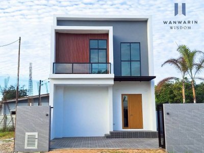 บ้านโครงการ WiSDOM LAKE @ห้วยวังนอง