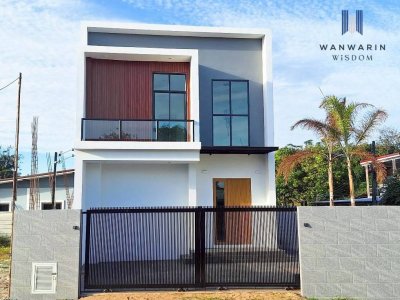 บ้านโครงการ WiSDOM LAKE @ห้วยวังนอง