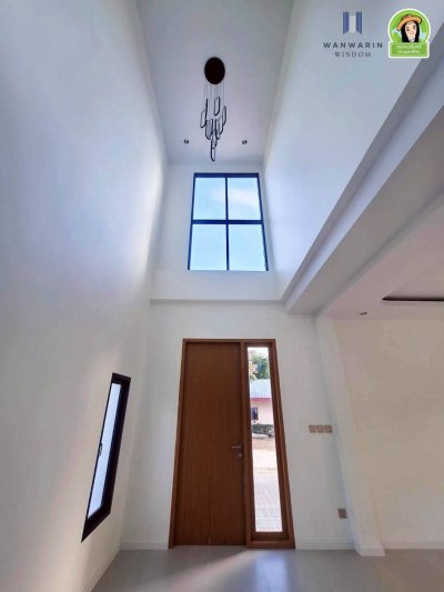 บ้านโครงการ WiSDOM LAKE @ห้วยวังนอง