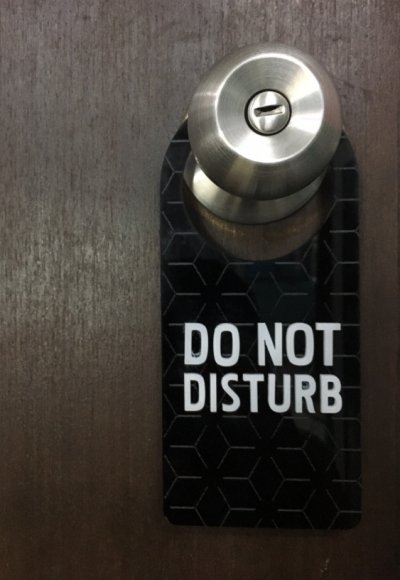 ป้าย Do Not Disturb