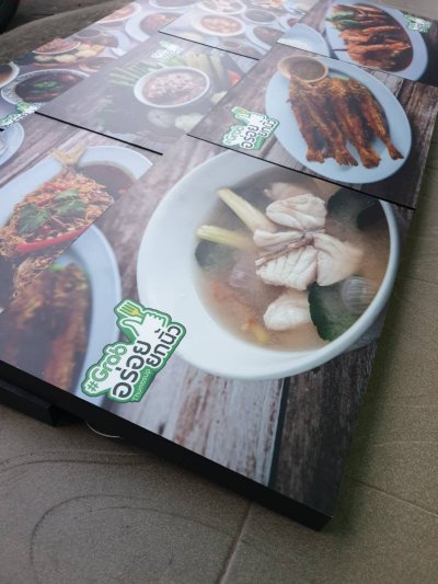 Photo frame, food menu photo frame, food photo frame