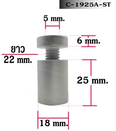 Nut bolt 19 mm polished Nut bolt 19 mm polished