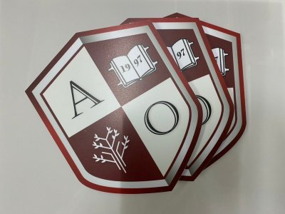 Plaswood stickers: