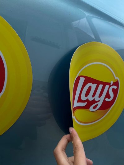 Die-cut car magnets Die-cut car magnets