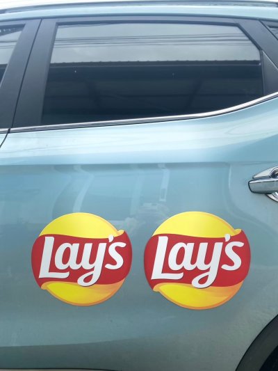 Die-cut car magnets Die-cut car magnets