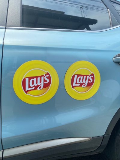 Die-cut car magnets Die-cut car magnets