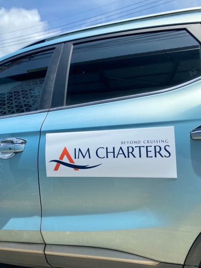 Die-cut car magnets Die-cut car magnets