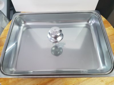 Stainless steel square tray