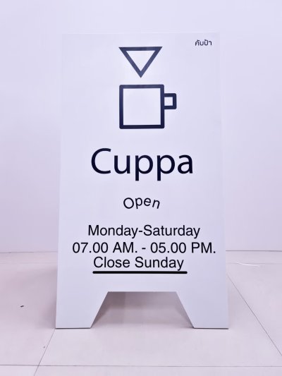 Storefront sign