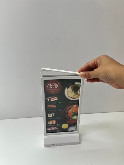 Menu light sign size 11 x 21cm