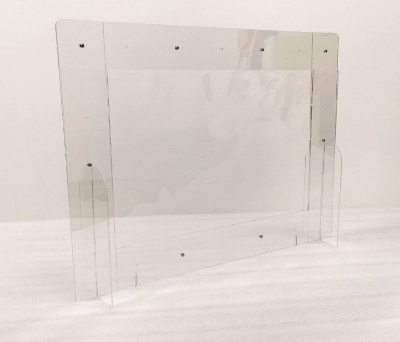 Acrylic fame partition stand