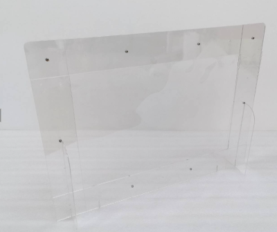 Acrylic fame partition stand