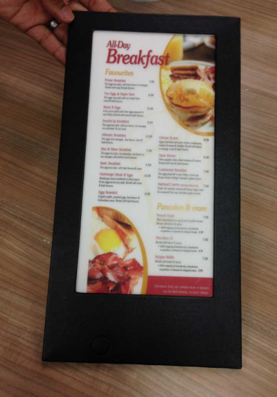 LED Menu