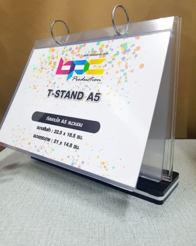 T-Stand A5 Horizontal with Envelope