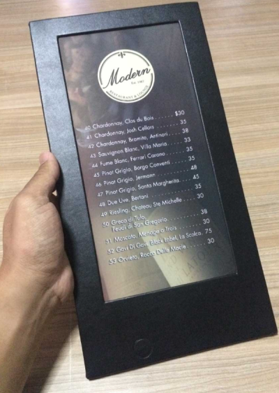 LED Menu , เมนู LED 1 ด้าน , Drink List menu LED Menu , เมนู LED 1 ด้าน , Drink List menu