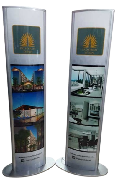 Light Box สำหรับตั้งพื้น 0.3 สูง 1.2 ม. แบบไม่หมุน Light Box สำหรับตั้งพื้น 0.3 สูง 1.2 ม. แบบไม่หมุน