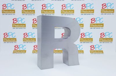 Stainless steel Letters, hair pattern, does not Lighting