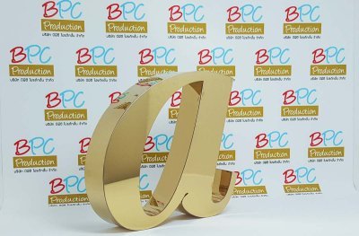 Stainless steel Letters,Gold color , does not Lighting(copy)