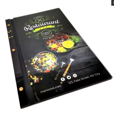 Menu-Acrylic Glossy Menu-Acrylic Glossy