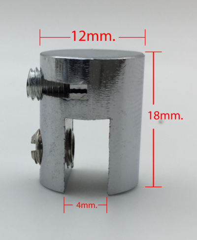 Bracket plate thickness of 4 mm.