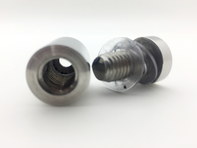 Nut bolt 19 mm polished